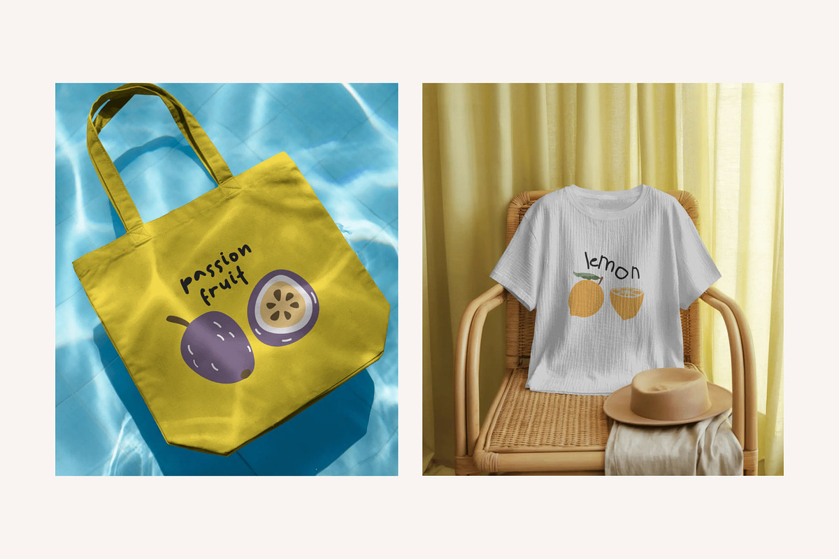 Summer Fruits Collection, a Food Illustration by Luamor (Photo 5 of 12)