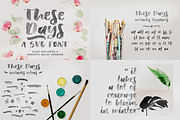 SALE! The SVG Font Bundle, a Handwritten Font by Ana's Fonts (Thumbnail 7 of 10)