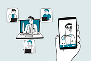 Hand-drawn Vector healthcare Set, a Healthcare Illustration by Huza Studio (Thumbnail 6 of 10)
