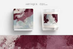 Artique Abstract Watercolor Textures