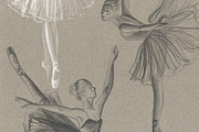 Ballet Dancer Collection, a Pattern Graphic by Sveta Aho (Thumbnail 6 of 6)