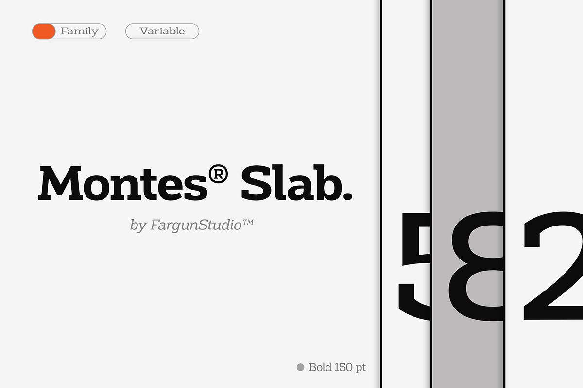 Montes Slab Family, a Slab Serif Font by Fargun Studio (Photo 13 of 15)