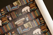 Once Upon a Shelf Seamless Pattern, a Pattern Graphic by MouseGrey (Thumbnail 2 of 8)