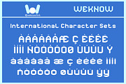 Microphone Check font, a Sans Serif Font by weknow (Thumbnail 8 of 8)