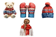 Cozy Winter Clipart Bundle, an Illustration by Daily.Designs (Thumbnail 5 of 5)