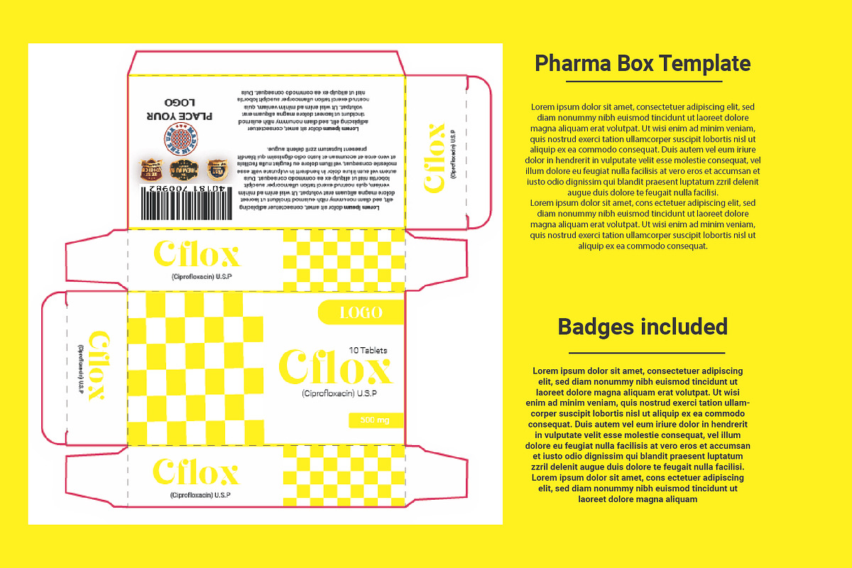 Versatile Pharma Box Template, a Templates & Theme by Design Fusion (Photo 4 of 4)