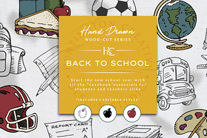 Hand Drawn Back to School Images