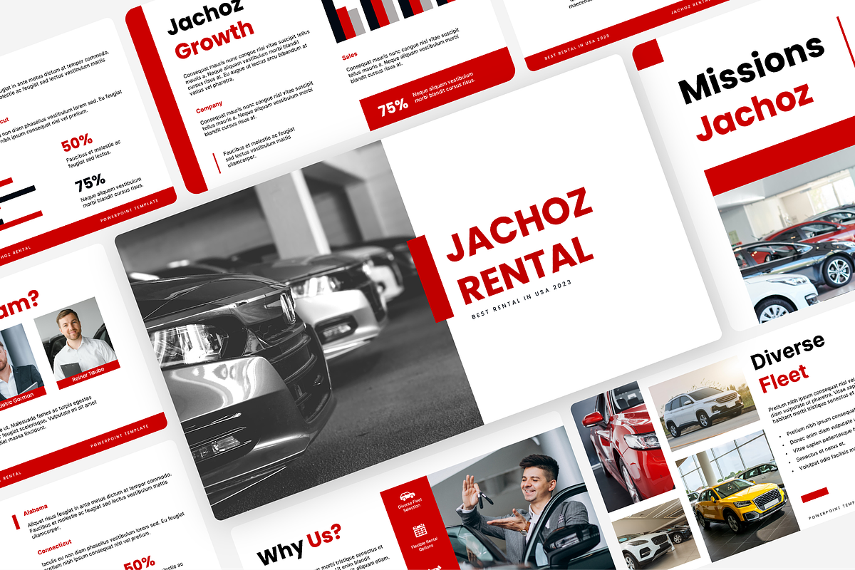 Rental Service Keynote Template, a Presentation Template by Kren Studio (Photo 2 of 8)