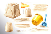 On the Sunny Sand, a Seasonal Illustration by Daria Ustiugova (Thumbnail 9 of 11)