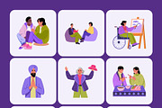 Diversity Illustrations Art Set, a Person Illustration by Brickclay (Thumbnail 9 of 10)