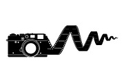 Vintage Camera Film Silhouette, an Object Illustration by yasushie (Thumbnail 6 of 31)