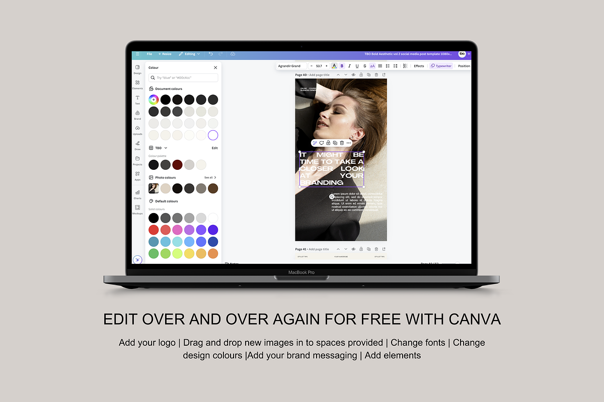 CANVA: Bold Vol2 Instagram Stories, a Social Media Template by thebusinessoutfit (Photo 4 of 9)