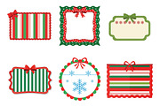 Coquette Christmas Frame Border PNG, an Illustration by SinaCreation (Thumbnail 3 of 7)