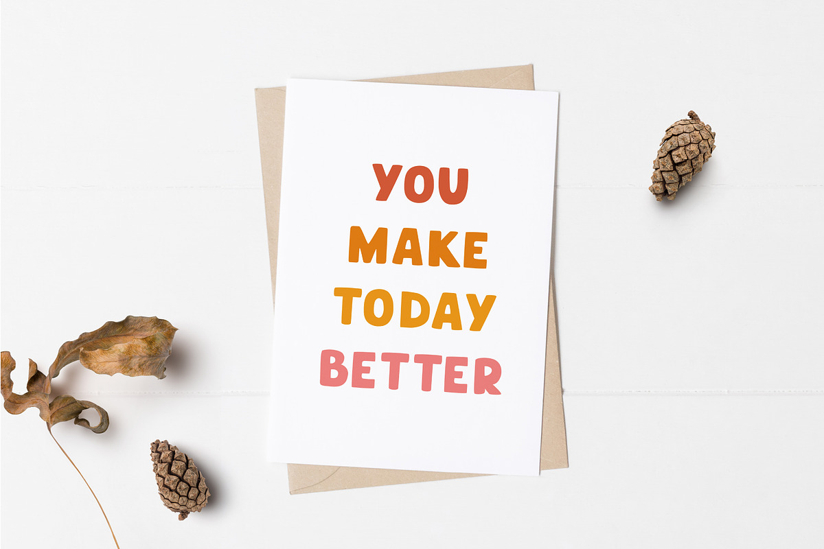 Little friends | Hand drawn font, a Sans Serif Font by JuliaVolkova (Photo 2 of 11)