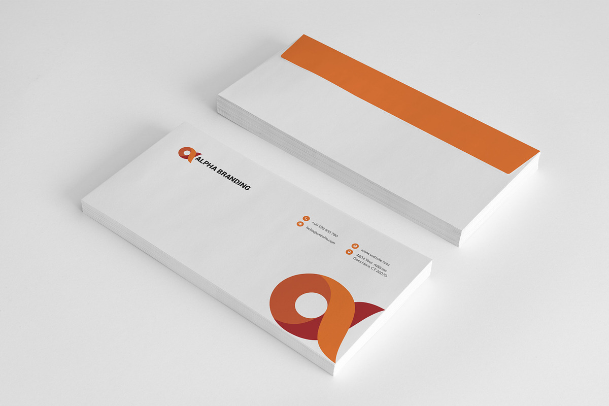Branding Identity, a Stationery Template by Graphic Origin (Photo 10 of 15)