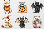 Adorable Halloween Fall Clipart, an Illustration by DreamCafeArt (Thumbnail 4 of 7)