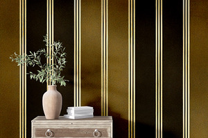 Gilded Gold Art Deco Papers