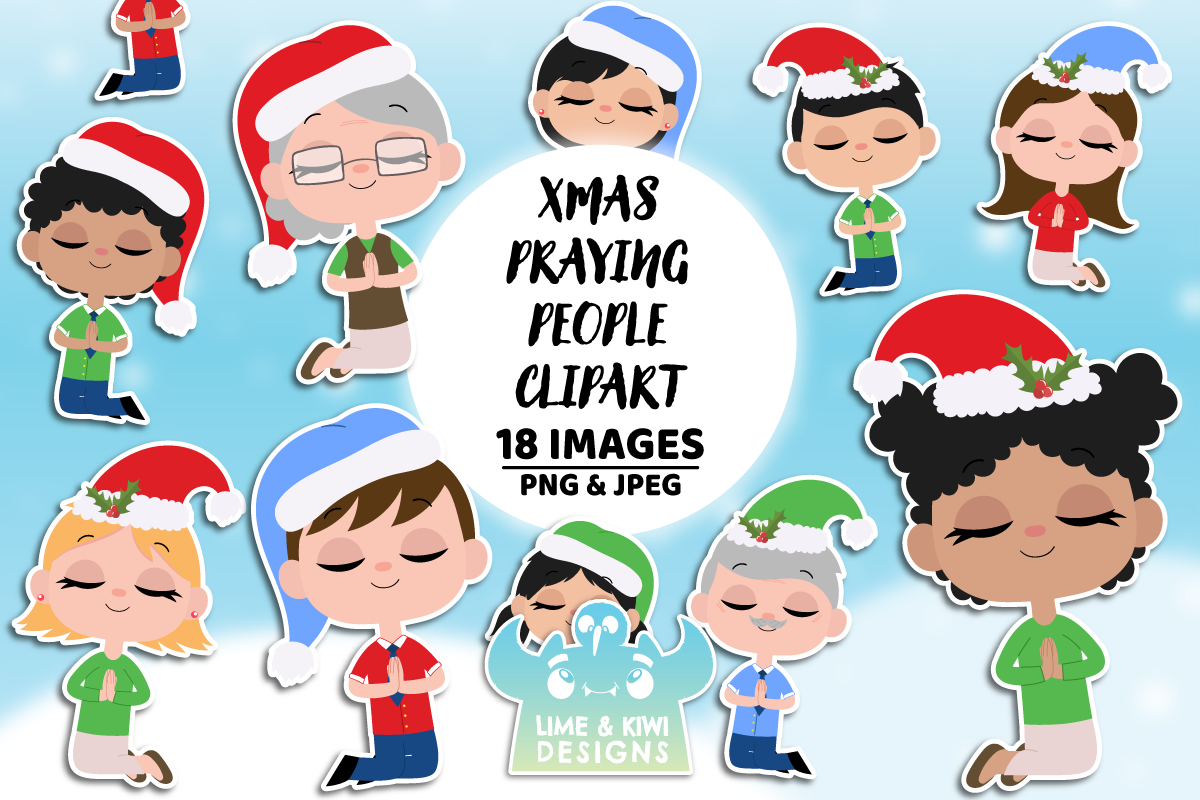 Holy Christmas Bundle 1, a Seasonal Illustration by Lime & Kiwi Designs (Photo 5 of 5)