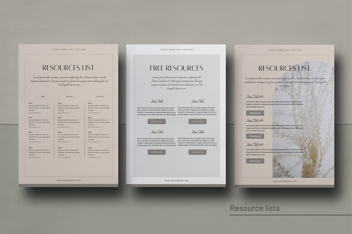 eCourse Workbook Creator CANVA, a Magazine Template by 3.14&Co (Photo 14 of 18)