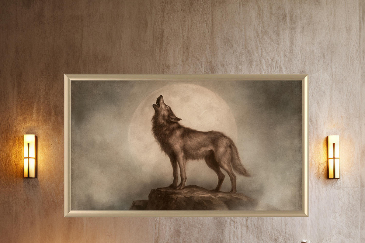 Rustic Halloween Frame Tv Art Set, a Seasonal Illustration by PrintablesByFranklyn (Photo 15 of 16)