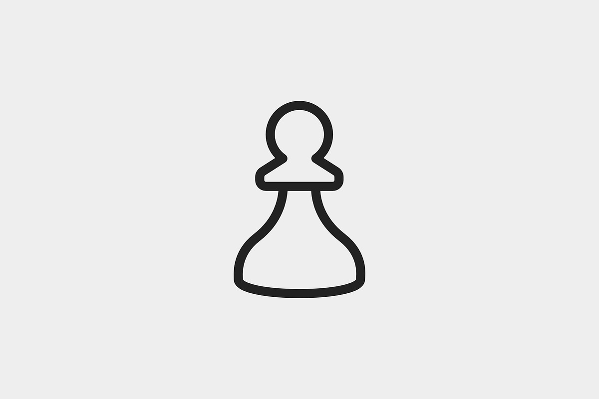 Chess, an Outline Icon by Jordy (Photo 1 of 2)