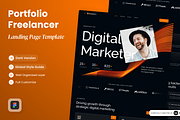 Brandora - Portfolio Freelancer, a Websites & App Template by SLAB! Design (Thumbnail 1 of 4)