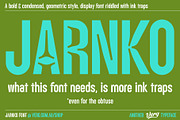 Jarnko Font, a Font by Verg Shop (Thumbnail 2 of 7)
