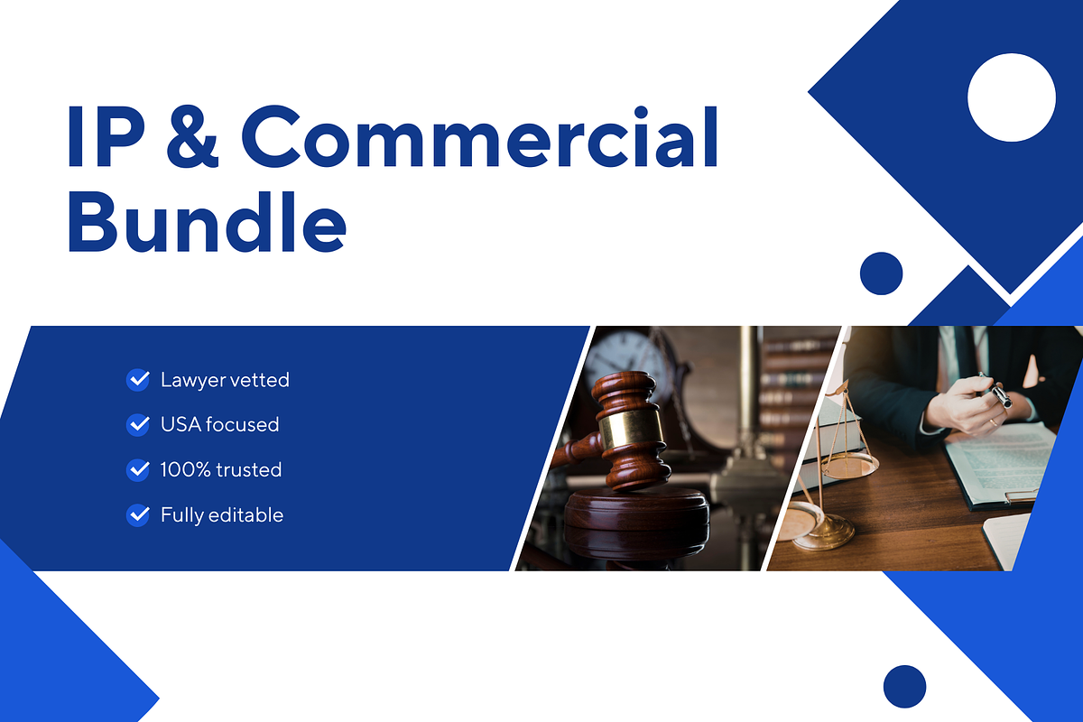 IP & Commercial Bundle, a Stationery Template by Premium Digital Templates (Photo 2 of 2)