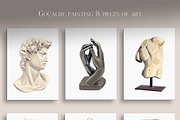 Art gallery. Painting collection., an Illustration by Anyuka (Thumbnail 3 of 8)