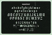Dark North - Blackletter Font, a Blackletter Font by Burhan Afif (Thumbnail 6 of 7)