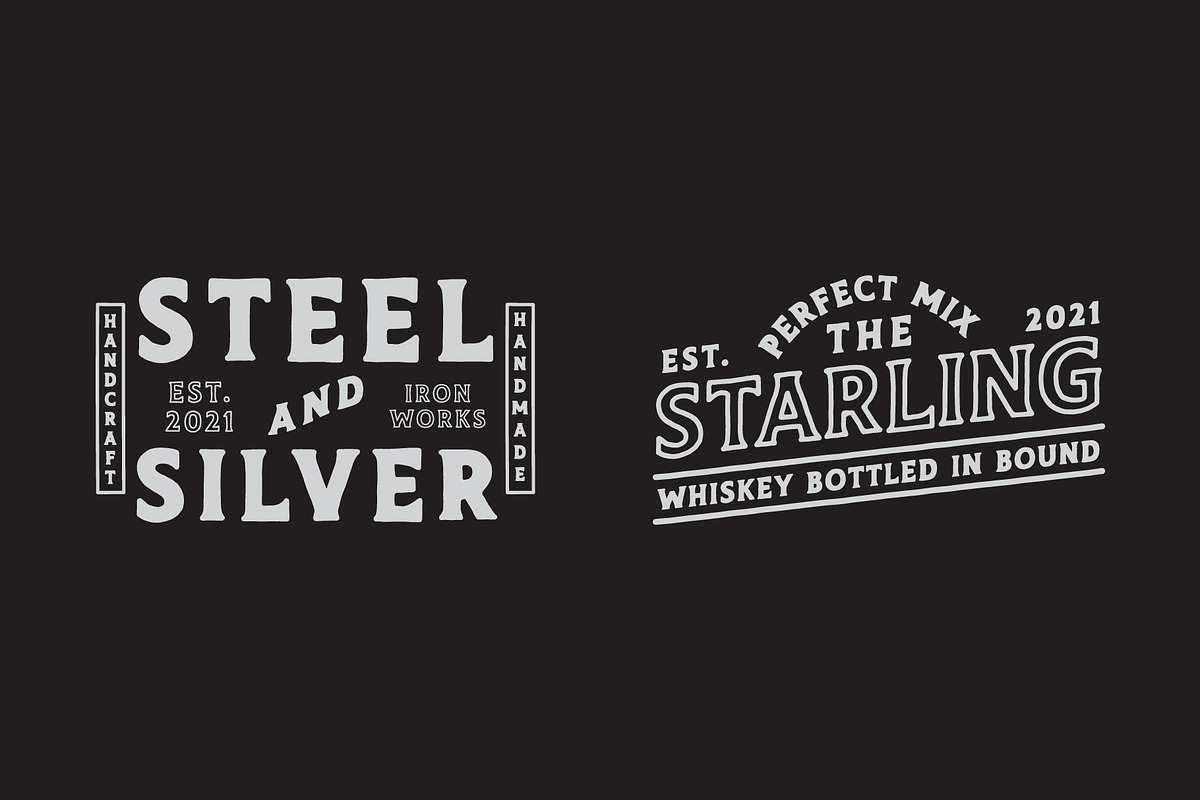 LARSIM Font + Extra, a Font by Blazing Sun Creative (Photo 7 of 8)