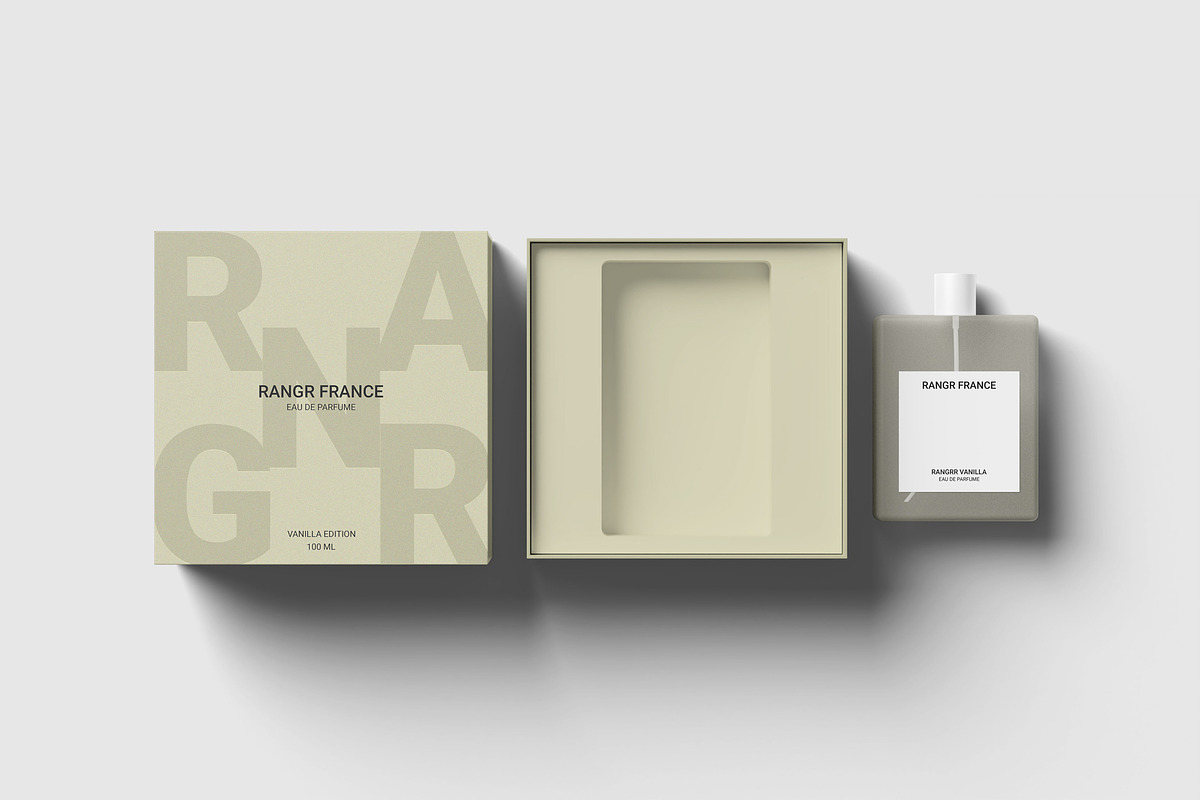 Perfume Box Mockup, a Packaging Mockup by scribrostudio (Photo 6 of 11)