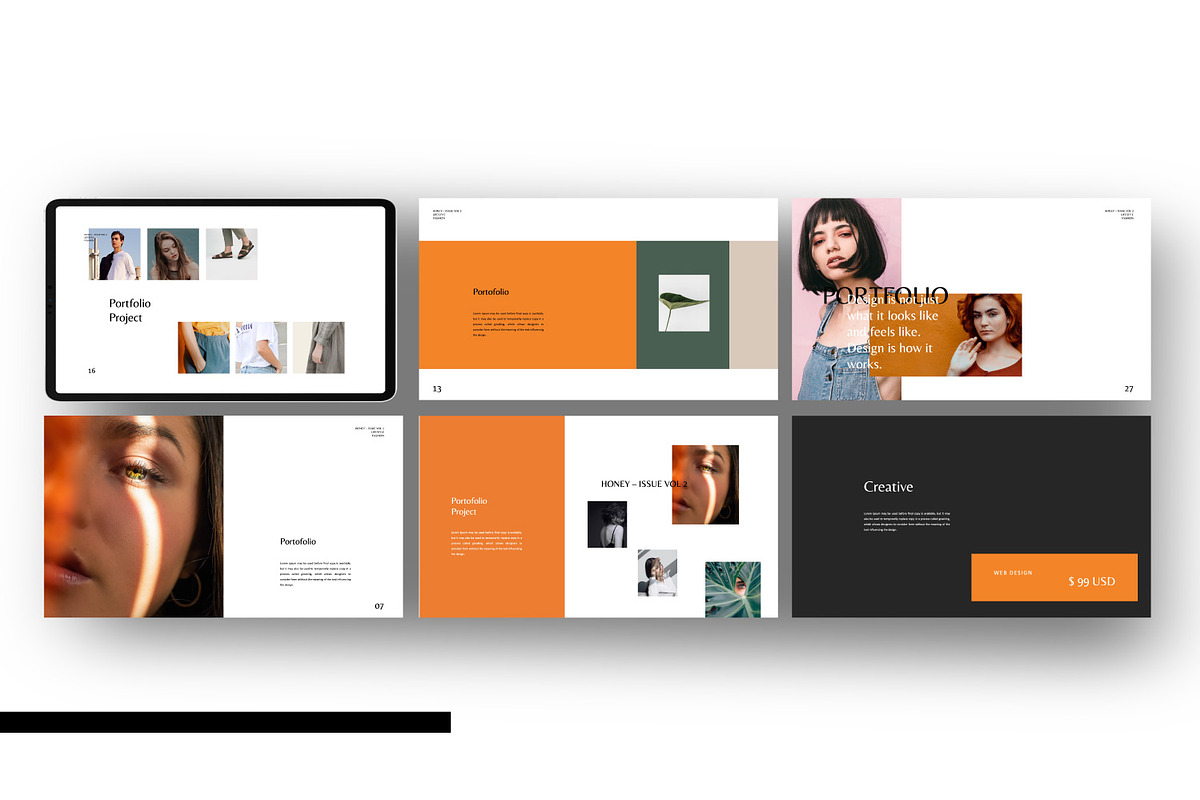 Honey - Powerpoint, a Presentation Template by Dirtytemp Studio (Photo 5 of 8)