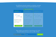 SaaS startup landing page, a Landing Page Template by AndreasGalster (Thumbnail 5 of 5)