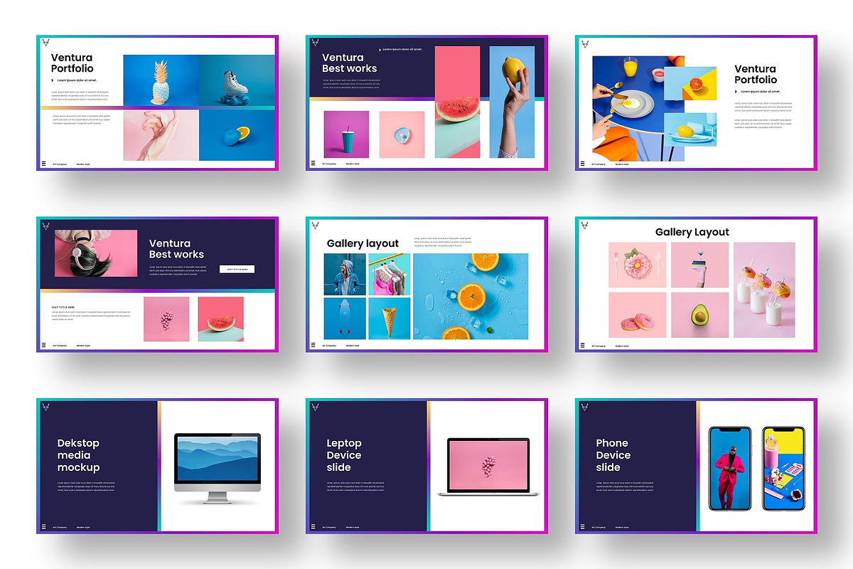 Venture – Business Keynote Template, a Presentation Template by Dens Creative Studio (Photo 4 of 6)