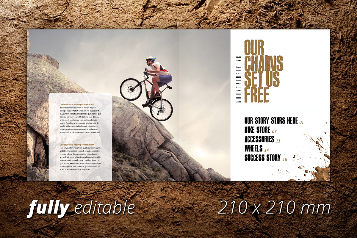Sales & Image Brochure - Downhill, a Brochure Template by easytemplates.store (Photo 2 of 5)