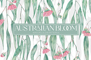 Australian Bloom Seamless Patterns, a Pattern Graphic by Alisa Fimen Design (Thumbnail 1 of 8)