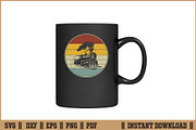 Train Vintage Distressed Retro SVG, a Work Illustration by Handy Arts Studio (Thumbnail 3 of 3)