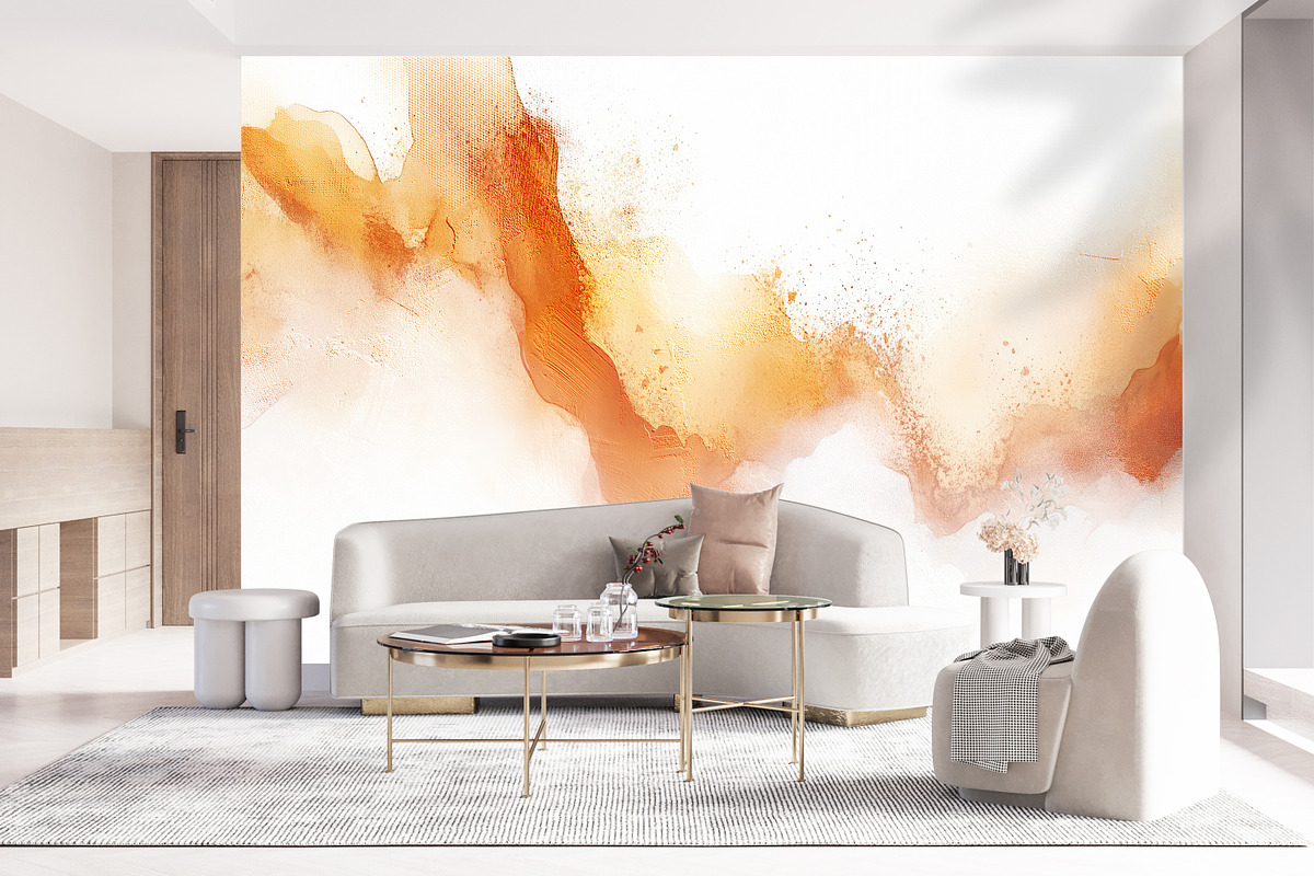 Abstract oil painting art wallpaper, a Decorative Illustration by fei long (Photo 5 of 10)