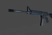 M4A1, an Object 3D Model by Game-Ready Studio (Thumbnail 5 of 5)