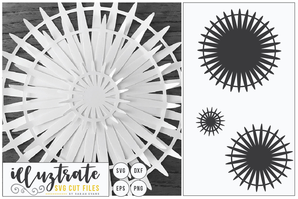 3d Flower SVG Bundle, an Illustration by illuztrate (Photo 5 of 12)