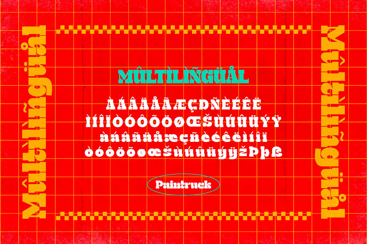Paintruck - Retro Bold Type, a Serif Font by ikiiko (Photo 7 of 7)