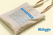 Kringe - Groovy Retro Font, a Sans Serif Font by Font Liner (Thumbnail 12 of 13)