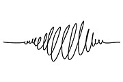 Messy scribble arrow line, an Object Illustration by Things for designers (Thumbnail 2 of 3)