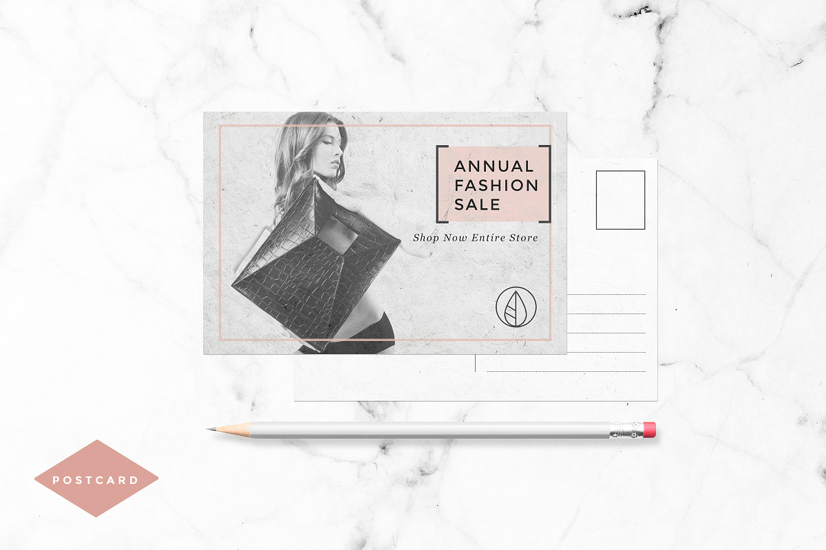 Bare Fashion Stationery Kit, a Stationery Template by Nordic.Arg (Photo 8 of 9)