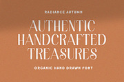 Radiance Autumn -Organic hand Drawn, a Handwritten Font by Letterhend Studio (Thumbnail 6 of 9)