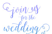 Watercolor Wedding Invitation, an Invitation Template by The Geekery Store (Thumbnail 3 of 3)