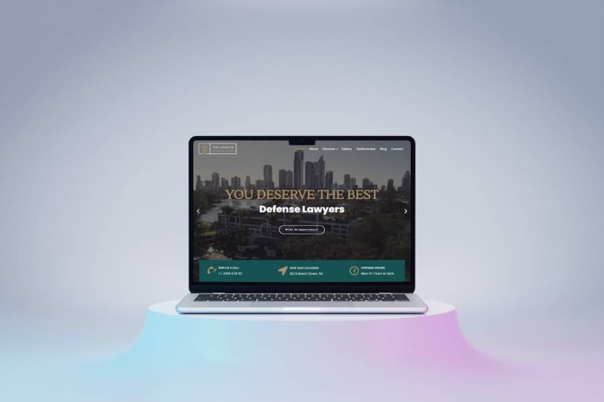 The Lawyer WordPress Theme - Website Template For Lawyers and Attorneys preview 5