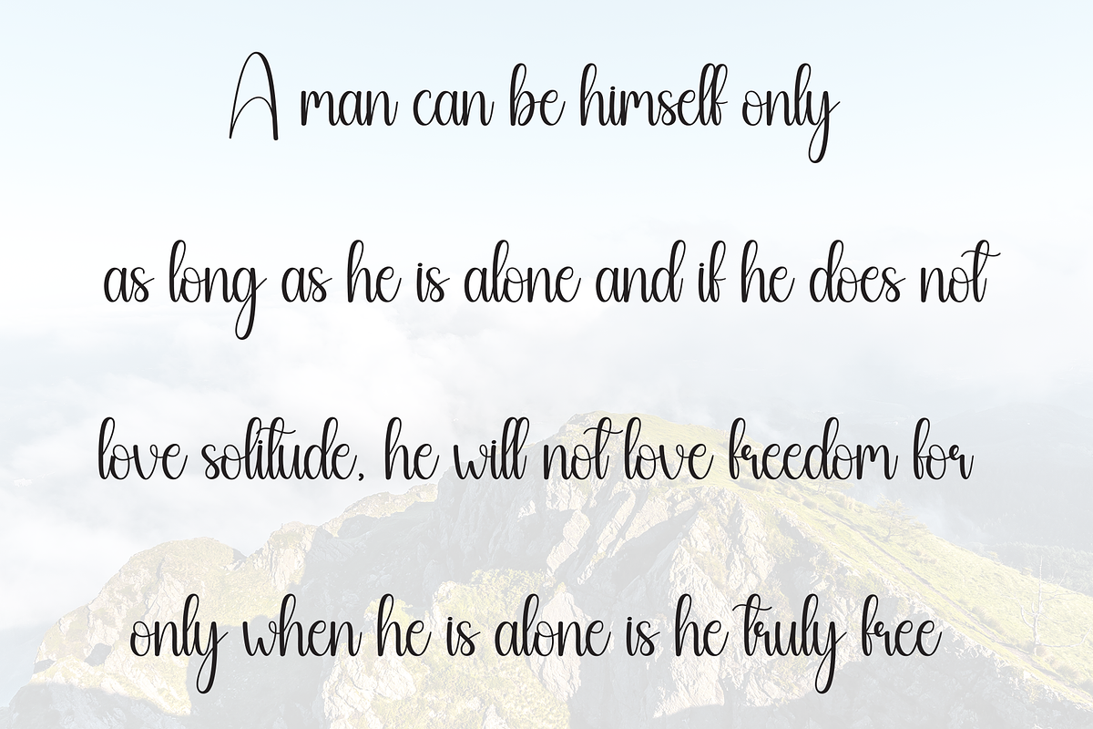 Sunday | Script Font, a Handwritten Font by Scratchones (Photo 6 of 9)