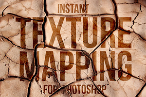 Instant Photoshop Texture Mapping